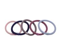 Gogogmee 5 pezzi Elastici Capelli Donna e Ragazze Fascia Capelli Alta Elasticità e Spessore Accessori Ponytail Holder Colorati per Coda di Cavallo per Cerimonie e Uso Colore Colore Casuale