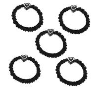 Gogogmee 5 Pezzi Elastici per Elasticizzati Spessi con Fasce per Cavallo Resistenti e Morbide Accessori per Donne e Bambine Tenuta e Confortevole per Tutto