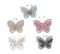 Gogogmee 5 Pezzi Molletta Per a Mini Fermagli Per Copricapo Decorativo Clip Per Fermagli Per Per Ragazze Forcina Laterali Per
