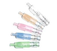 Gogogmee 5 pezzi Nastro Correttore Piccolo Colori Nastro Correzione in Pet Doppia Funzione per Scrittura Etichettatura e Decorazione Adatto per Studenti e Ufficio Facile Usare e Conservare