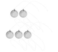 Gogogmee 5 Pezzi Palle per Pendolo a Sfera in Acciaio Inossidabile Gioco Cinematico di Bilanciamento per Educazione Fisica e Decorazione Scrivania Casa Ufficio