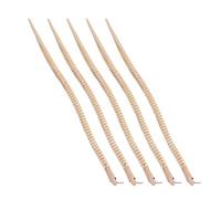 Gogogmee 5 Pezzi Snodabili in Legno per Dipingere Giocattoli Prank Flessibili e Realistici per Feste di Halloween e Caccia al Modelli Animali DIY Sicuri