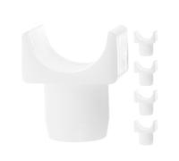 Gogogmee 5 Pezzi Supporti Guide per Sedie a Rotelle in Abs, Ricambi per Guida del Sedile, Accessori per Sedia a Rotelle Installazione Rapida e Supporto Stabile per Mobilità Migliorata