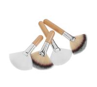 Gogogmee 5 Set Di Pennelli Per Il Trucco Illuminanti Per Il Viso Set Di Pennelli Per Il Trucco A Ventaglio Morbidi Densi Setosi Delicati Sulla Pelle 4 Pezzi*5