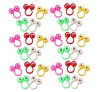 Gogogmee 50 Marionette da Dito con Occhi Giocattoli Divertenti per per Compleanni e Spettacoli Burattini Casuale