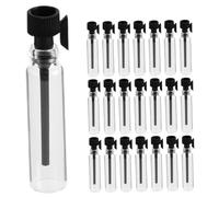 Gogogmee 50pezzi Mini Flacone per Campioni di Cosmetici Vasetti per Flaconi per Shampoo Dispenser per Idratante Piccole Bottiglie di Vetro per Contenitori da Viaggio per Cura