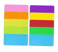 Gogogmee 54 Pezzi adesivo Tag magnetico etichette cancellabili a riutilizzabili targhette per armadietti cancellazione a Tag del magnetico magnete