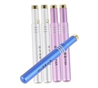Gogogmee 5pezzi Pennelli Per Rossetto Professionali Metallo Applicatori Retrattili Per Trucco Labiale Ergonomici Strumenti Cosmetici Per Labbra Lucide