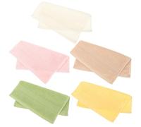 Gogogmee 5pezzi Stracci Bagno Per Doccia Pezzidi Salviette Imbevute Saliva Asciugamani Per Ragazzo Salviette Per Ragazzo Piccoli Asciugamano Per Quadrato Per