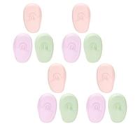 Gogogmee 6 Paia Copriorecchie in Silicone per Tintura e Styling Capelli Protezione Morbida e Riutilizzabile per Saloni e Uso Domestico Adatto Tutte le Dimensioni di Orecchie