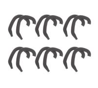 Gogogmee 6 paia Correttori Auricolari Esterni per Ragazzo Ragazza in Sicuro Supporto Auricolare Confortevole per Orecchie Sporgenti Correzione e Prevenzione Deformità Piccola Colore Nero