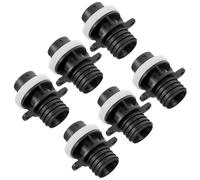 Gogogmee 6 Pezzi Adattatore Valvola Gonfiabile Barche Connettore Pompa Vite Alta Pressione per SUP Kayak e Tavole da Surf Valvola per Gonfiaggio Rapido e Tenuta Sicura