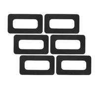 Gogogmee 6 Pezzi Patch di Connessione per Scanalatura Pinna in PVC Nero Kit Riparazione Coda Surfboard per Paddleboard SUP Stabilità Accessori Tail Rudder Replacement
