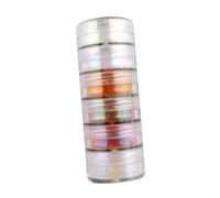 Gogogmee 6 pezzi Polvere Pigmentata Mica Pearlescente per DIY Set da Colori per Cosmetici e Progetti Creativi Sicura per Trucco Senza e Non Inquinante
