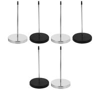 Gogogmee 6 Pezzi Porta Scontrini in Acciaio Inossidabile Supporto Spike per Ricevute Ristorante e Cucina Forchetta per Ordini Carta Organizer Ticket Resistente e Igienico