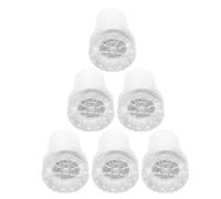 Gogogmee 6 Punte in Gomma Trasparenti Antiscivolo da 22 Mm per Bastoni da Passeggio e Stampelle, Resistenti e Rinforzate, Accessori per Anziani per Uso Interno ed Esterno