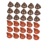 Gogogmee 60 Giocattoli Finti Feci in Plastica Realistica Accessori Scherzo per Feste e Prank Modelli Simulazione da Stringere e Tirare per Divertimento e Sgomento