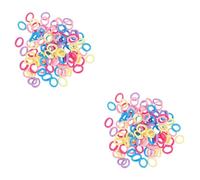 Gogogmee 600 Pz Fascia Per Bambini Elastici Per Colorati Anello Per Per Bambini Elastici Per Flessibili Elastici Per Sfusi Porta Fascette Per Stoffa