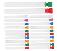 Gogogmee 60pezzi Contenitore Portatile per Aghi da Cucito in Plastica Trasparente Custodia Resistente per Aghi da Ricamo e Cucito Organizer Compatto per Appassionati di Maglia e