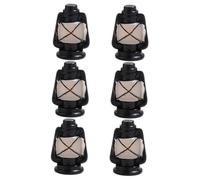 Gogogmee 6pezzi Lampade Cherosene in Resina Miniatura Lanterna in Miniatura Stile Vintage Decorazioni Per Case Delle Bambole Piccole Accessori Centrotavola Per Casa Fai Da Te