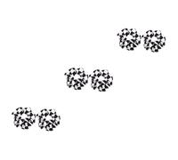 Gogogmee 6pezzi Scrunchies Eleganti Stile Scacchiera Accessori Per Per Donne e Ragazze Fasce Elastiche Per Acconciature Comode e Resistente Per Ogni Occasione