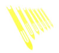 Gogogmee 7 Kit Navette in Plastica per Riparazione Ago Rete Multi Appassionati e Principianti Strumento per Mending Net Danneggiare la Utensile Resistente e Riutilizzabile