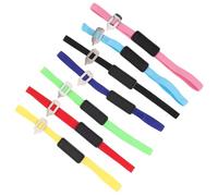 Gogogmee 7 Pezzi Segnalibri Elastici PU in Pelle Regolabili Elastici Colorati per Libri Segnapagine Sottili per Lettura Studio e Biblioteca Domestica