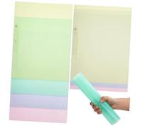 Gogogmee 8 Pezzi Cartelline in Plastica Resistente con Clip Molla Organizer Documenti Compatti per Ufficio e Scuola Compatte e Riutilizzabili per Gestione Efficiente