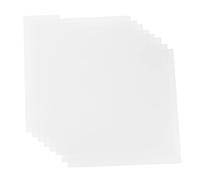 Gogogmee 8 Pezzi Divisori per in PVC Bianco Schede Indice Resistenti e Impermeabili Organizzatori Scrivibili per Classificare Documenti e Dischi in e Scuola