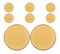 Gogogmee 8 Pezzi Medaglie Incisibili Gioielli Targhe Incisibili al Laser Blanks Incisione Laser Blanks Metallo Grezzi Monete Incise