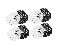 Gogogmee 8 Pezzi per con Elastico per Bun Invisibile in per Professionali per Infermiere Danza Pattinaggio e Ragazze