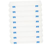 Gogogmee 8 pezzi Scatola Porta Pennelli Trasparente Custodia Portatile per Pennelli da Pittura Organizer per Matite da Disegno e Accessori Contenitore Pratico e Resistente in Plastica per