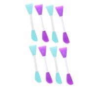 Gogogmee 8 pezzi Spatole Doppia Testa per Pittura Portatili Raschietti Leggeri per Miscelazione Pigmenti Strumenti Versatili per Olio Argilla e Progetti Artistici Riutilizzabile