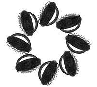 Gogogmee 8 pezzi Spazzola Massaggiatore per Capelluto in Silicone Shampoo Brush Portatile Piccola Uso Bagnato e Asciutto Massaggio Profondo e Pulizia Delicata per Stimolare la Circolazione