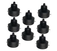 Gogogmee 8 pezzi Tweeter Horn per Auto Altoparlante Compatto e Leggero in Plastica Resistente Accessori Audio Auto per Impianto Sonoro Piezoelettrico e Corno Vento