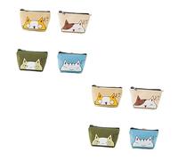 Gogogmee 8 Pz mini custodia monge kitten gattini gabs portafogli kittens custodia per contanti cambia Borsa