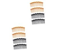 Gogogmee 8 Pz pettini per a denti pettine fermagli per da donna ornamenti per accessori per molletta hair charms hair jewelry Accessori per donne