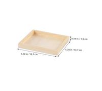Gogogmee 8 Vassoi Legno Naturale Non per Puzzle Organizer Portatile per Giochi Blocchi Vassoi per Ordinare e Stimolare Limmaginazione