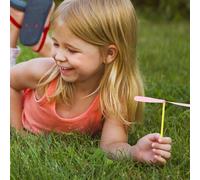 Gogogmee 80 pezzi Giocattoli Volanti da Esterno Elicottero Mano in Plastica Resistente Gioco Interattivo Libellula per Adulti Sviluppo Coordinazione Occhio-mano Divertimento Colore Casuale