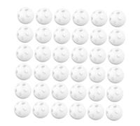 Gogogmee 80 Pezzi Palline Sonagli Bianche per Giocattoli Ragazzo Ragazza Inserti Rumore in Plastica per Fai da Te Accessori Riparazione Sonagli Animali e Leggeri e Facili da Usare