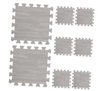 Gogogmee 8pezzi Tappeto Puzzle Schiuma Per Ragazzo Ragazza Da Antiscivolo e Sostenibile Per Gattonare e Giocare Design Elegante Per Casa e Ufficio