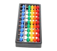 Gogogmee Abaco Colorato in Plastica con Perline Pallottoliere Educativo per Ragazzi e Ragazze Strumento di Calcolo Montessori Portatile per Matematica e Aritmetica Scolastica