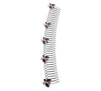 Gogogmee Accessorio per Acconciature Invisibile in Ferro Clip per Capelli da Donna Forma di Fiore Fermagli Robusti per Fissaggio Veloce e Controllo dei Capelli Ribelli Completo per Styling