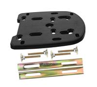 Gogogmee Adattatore Base Portapacchi Posteriore con Viti Base Rinforzata per Fissaggio Stabile in PP e Ferro Montaggio Facile per Supporto Bagagli