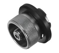 Gogogmee Adattatore Gas per Bombole Convertitore Rotonda Leggera e Compatta per da Connessione Stabile e Compatibile con Bombole Cassette per Escursioni Outdoor