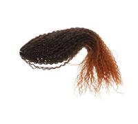 Gogogmee Afro Curly Brazilian Crochet Hair Extensions Heat-friendly Synthetic Water Wave Braiding Hair For African Festival Styles