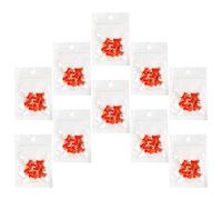 Gogogmee Aghi Apri-bottiglia Per Colla Ciglia 100 Pezzi, Punte Per Bocche Di Bottiglie Di Colla Resistenti e Compatte, Tappo Di Ricambio Per Flaconi, Per Estetiste e Uso Professionale