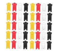 Gogogmee Aghi Per Flaconi Di Colla Per Extension Ciglia Bloccanti 40 Pezzi Pp E Acciaio Inossidabile Perfetti Per Saloni E