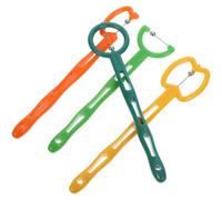 Gogogmee Allenatore Muscolare della Lingua e Sviluppo Orale Sano per Bambini 4 Pezzi e Miglioramento della Pronuncia in Plastica per Esercizi Orali
