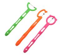 Gogogmee Allenatore Muscolare Orale per Bambini 3 Pezzi in Acciaio Inossidabile e Abs Design Childfriendly Migliora la Motilità della Lingua la Riabilitazione del Linguaggio
